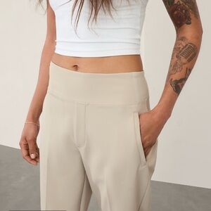 Athleta Endless High Rise Pant - Carmel/Dark Khaki
